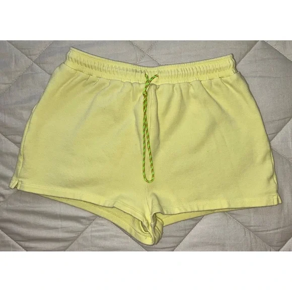 Out From Under Tillie Tennis Short in Lime - Picture 2 of 4